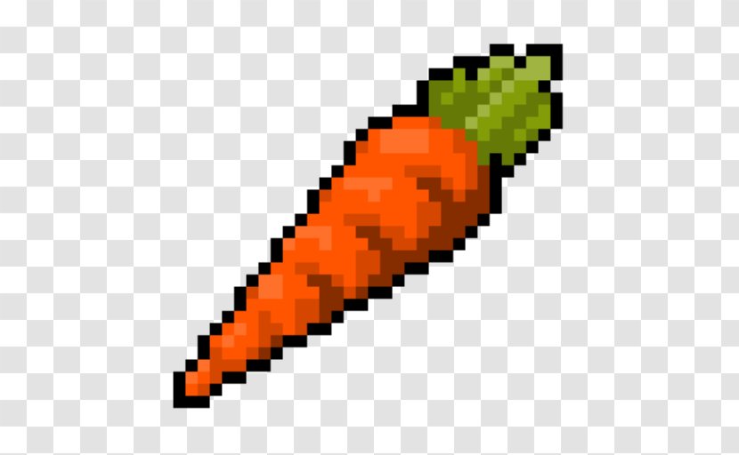 Vector Graphics Pixel Art Illustration - Drawing - Carrot Transparent PNG