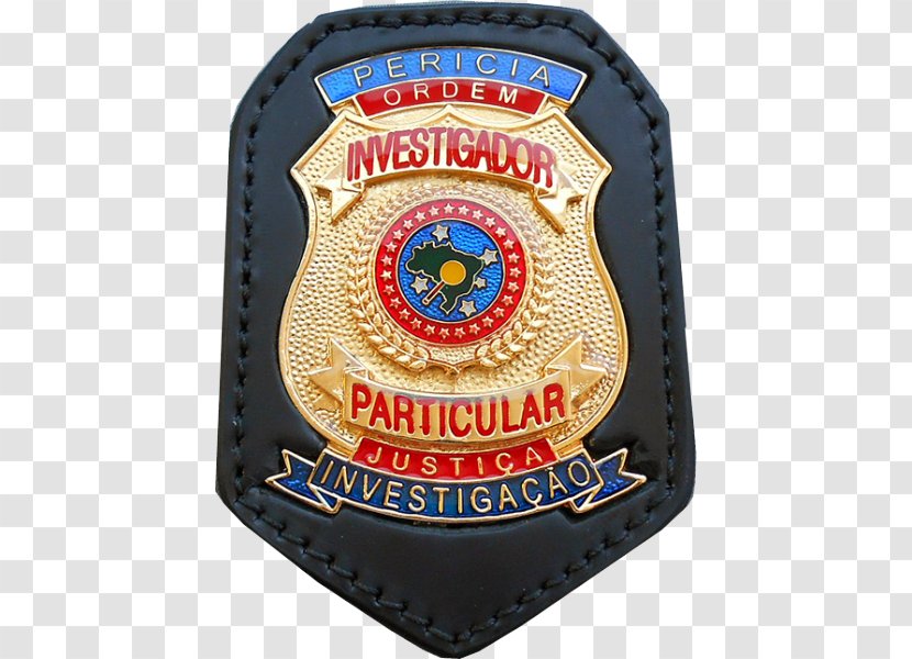 Badge Detective Police Investigador De Policía Leather - Shopping - Sr Transparent PNG