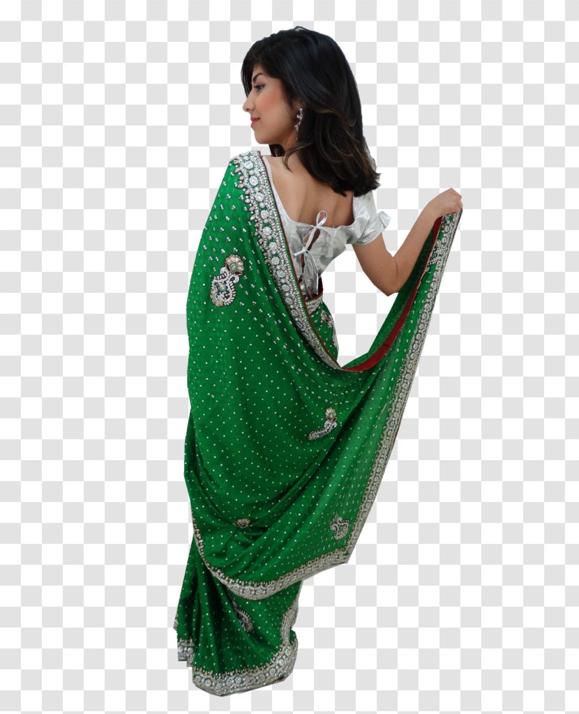 Sari - Green Transparent PNG