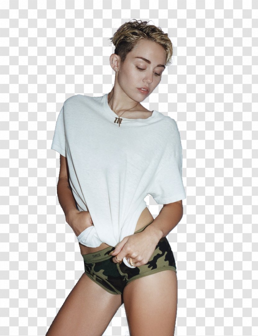 Miley Cyrus Justin Bieber: Never Say Musician Bangerz Shirt - Flower - White Transparent PNG