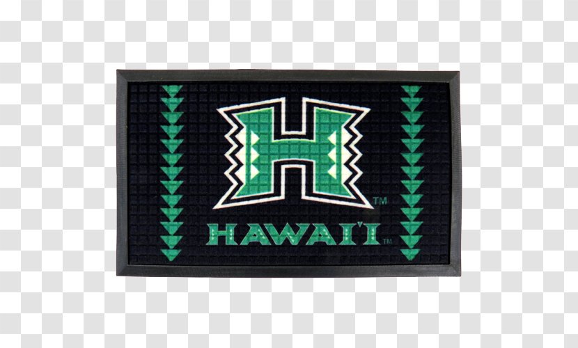 University Of Hawaii At Manoa Rainbow Warriors Men's Basketball Wahine Women's Football Baseball - Green - American Transparent PNG