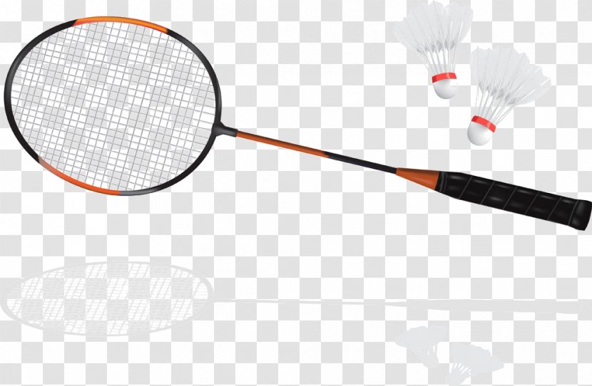 Badminton Racket Drawing Clip Art - Tennis Accessory - And Shuttlecock Transparent PNG