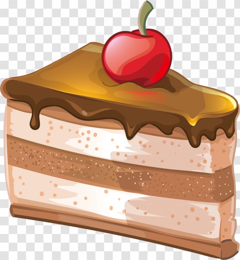 Chocolate Cake Dobos Torte Birthday - Vector Transparent PNG