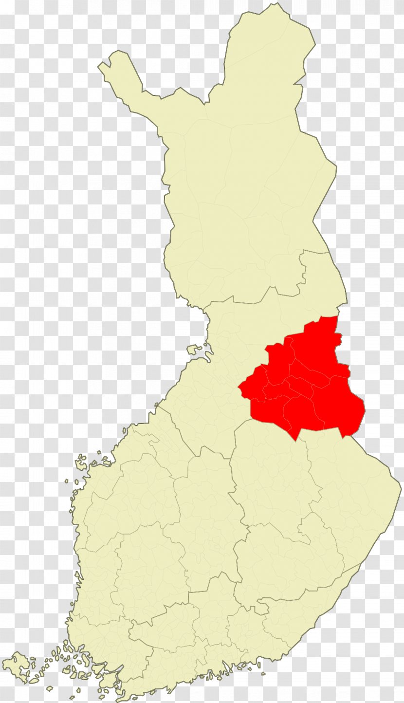 Central Finland Kajaani Lapland Regions Of Finnish - Pirkanmaa Transparent PNG
