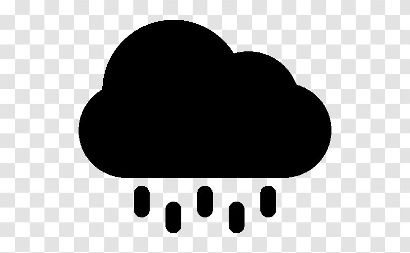 Rain Cloud Symbol Clip Art - Weather Transparent PNG