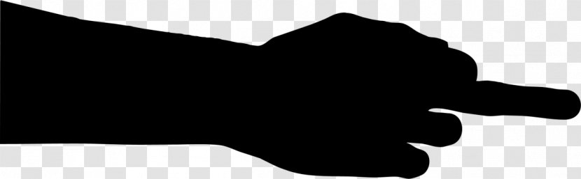 Thumb Angle Silhouette Font Animal - Black M - Blackandwhite Transparent PNG