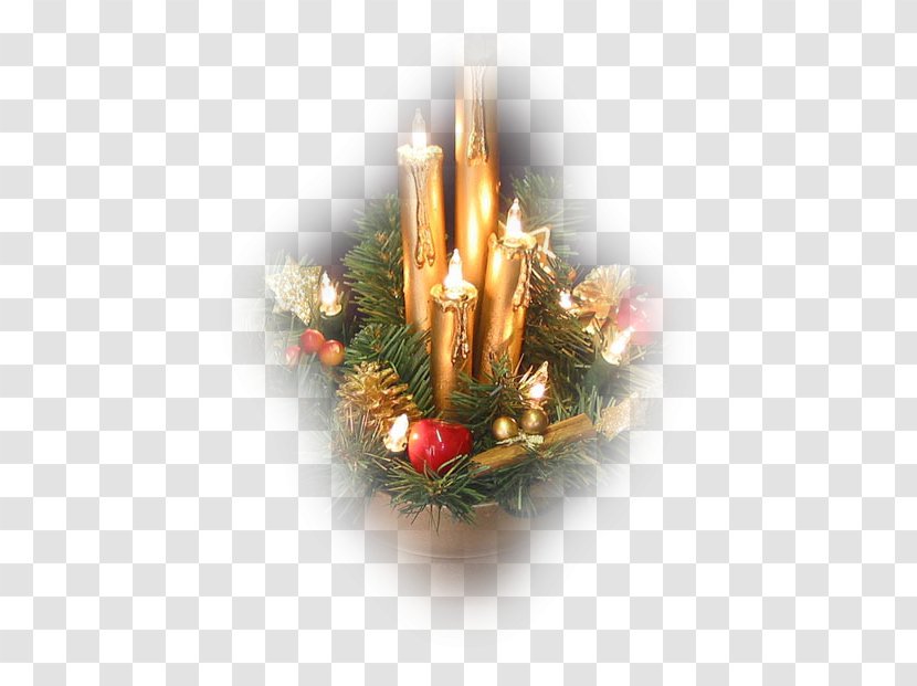Christmas Ornament Flowerpot Decoration Candle Transparent PNG