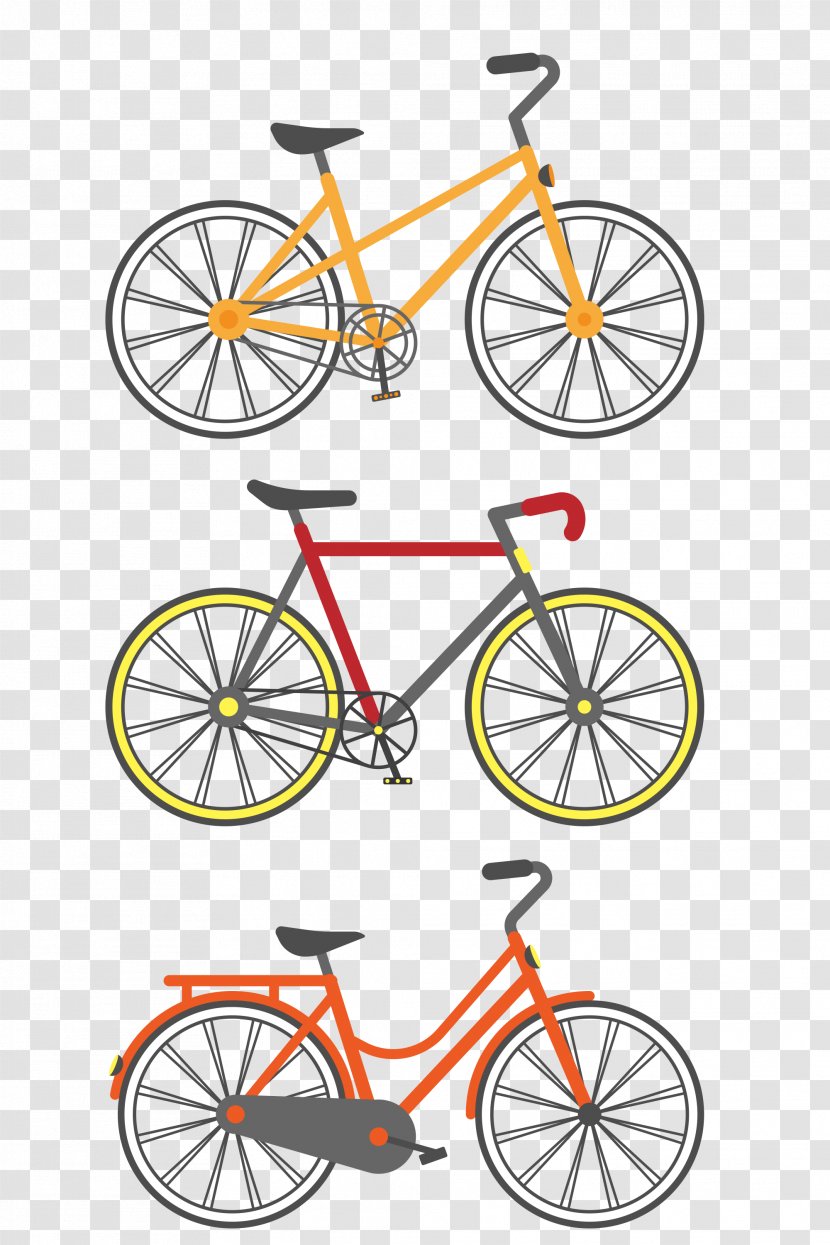 Drawing Silhouette - Cycling - Bicycle Transparent PNG