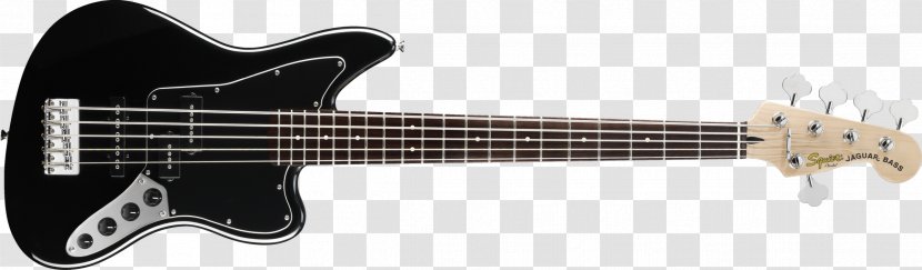 Fender Jaguar Bass Precision Guitar Squier String Instruments - Tree - Rosewood Transparent PNG