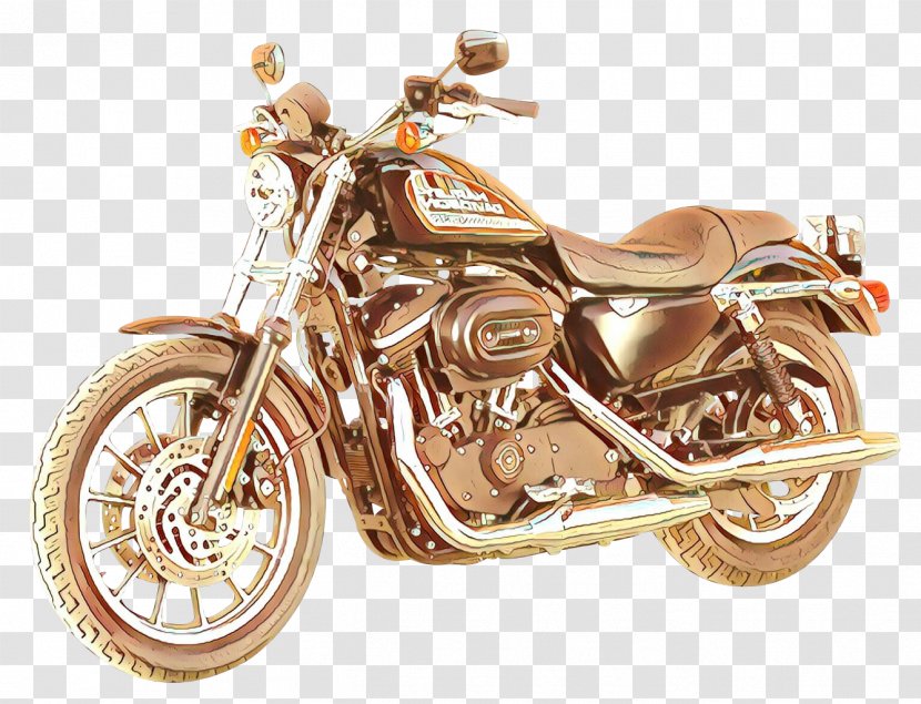 Bicycle Cartoon - Brass Exhaust System Transparent PNG