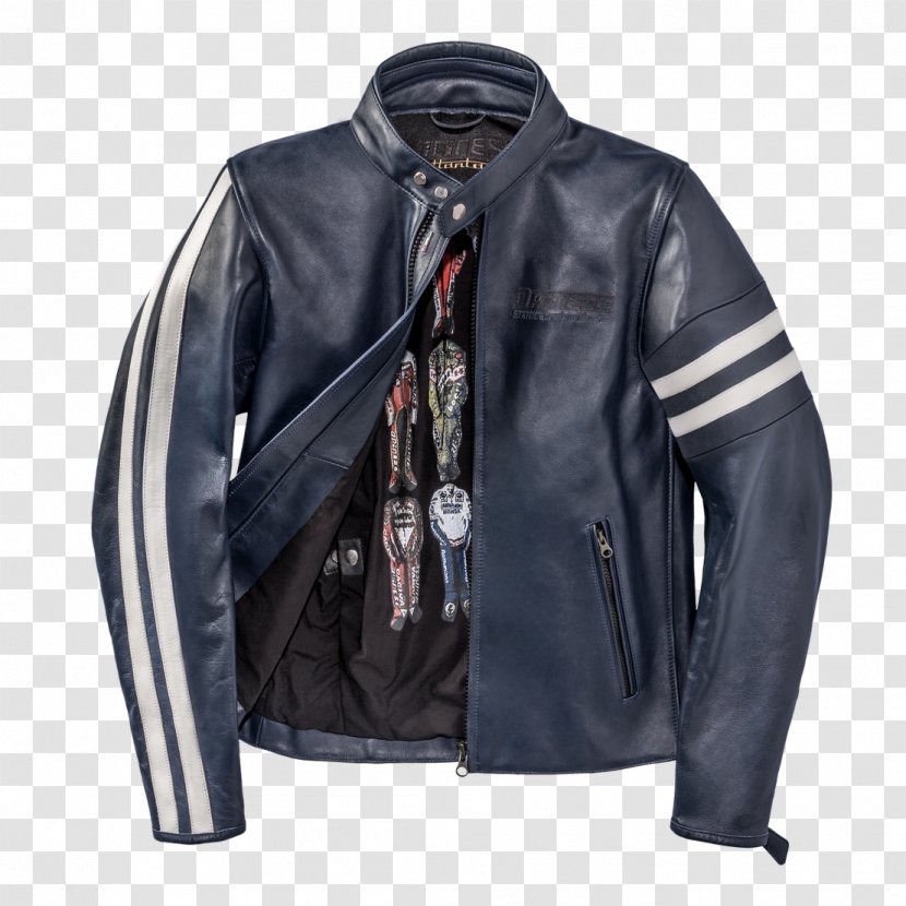 Leather Jacket Motorcycle Clothing Transparent PNG