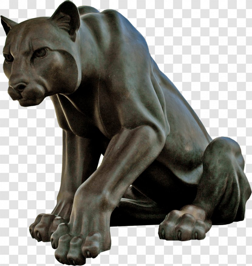 Sculpture Leopard Lion Statue Cheetah - Art Nouveau Transparent PNG