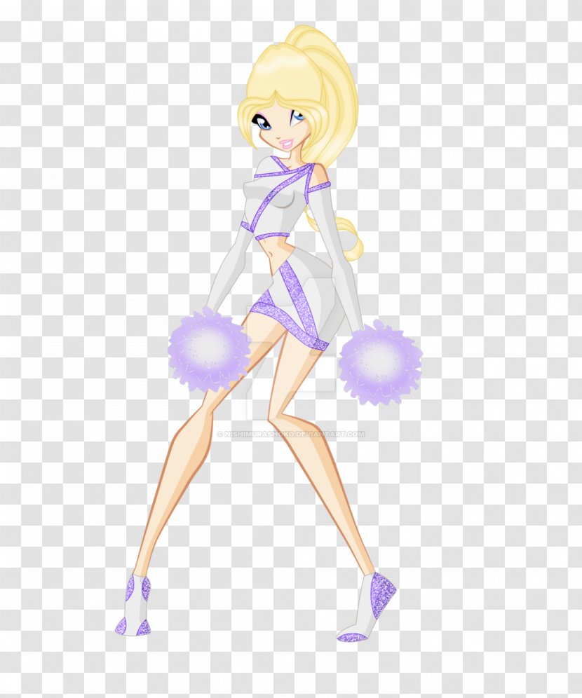 Violet Lilac Purple Yellow - Flower - Cheerleader Transparent PNG
