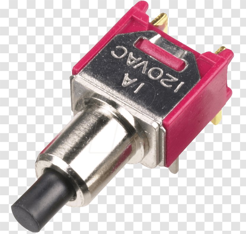 Electronic Component Electronics Push-button Circuit Ein Gev - Push Button Switch Transparent PNG