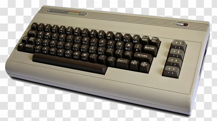 Commodore 64 Personal Computer Video Game Consoles - Usa Transparent PNG
