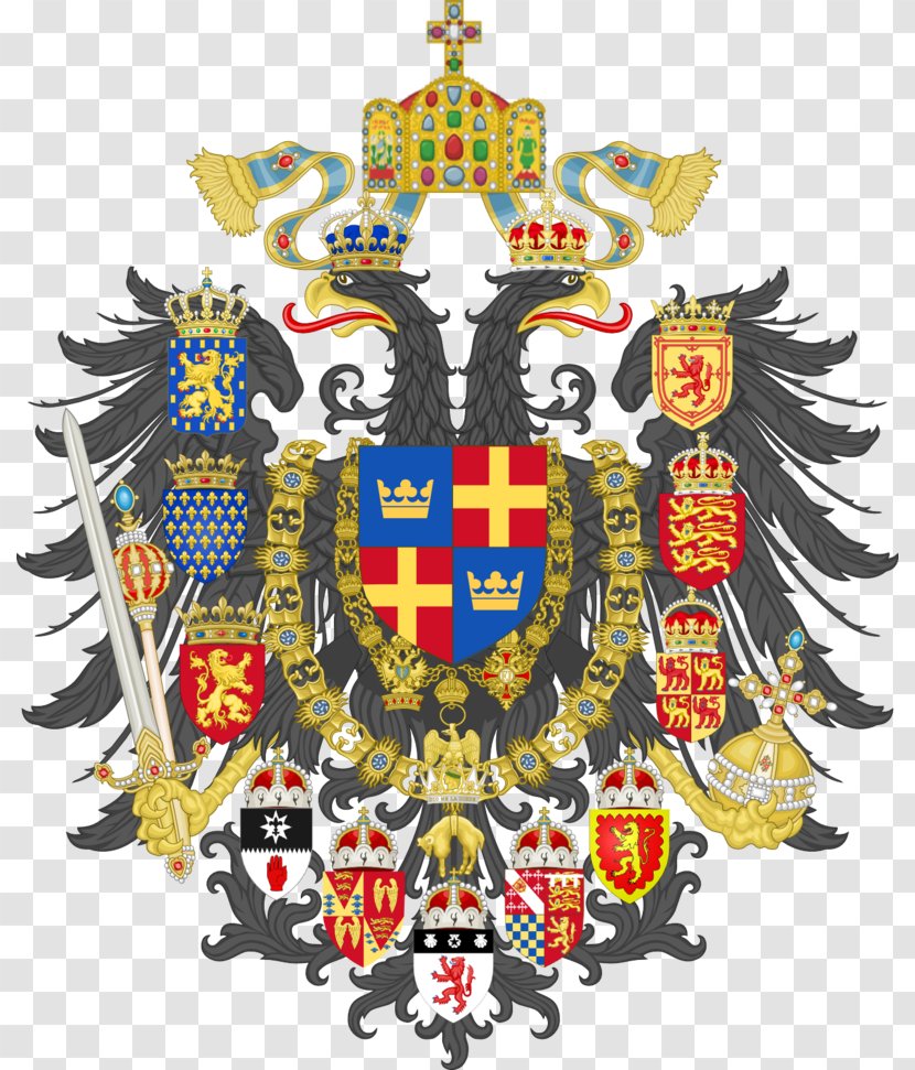 Coat Of Arms Austria-Hungary Holy Roman Empire Germany - Charles I Austria - Britain Flag Transparent PNG