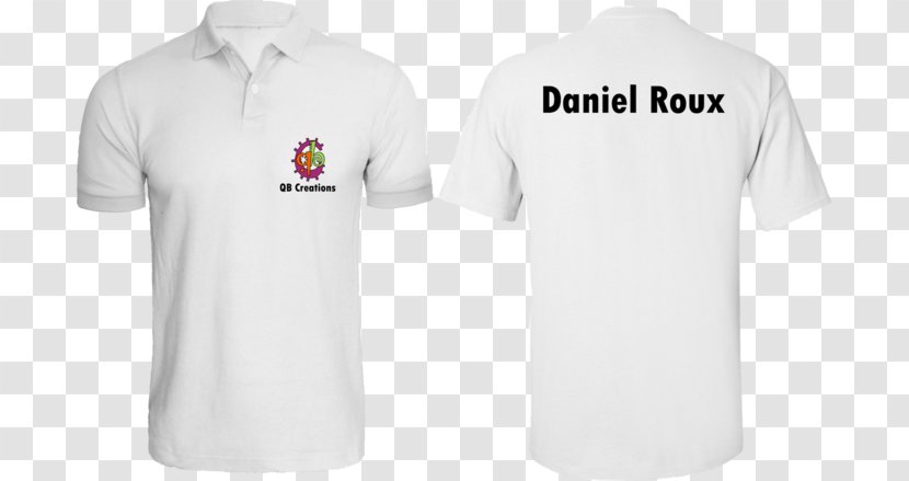 T-shirt Polo Shirt Sleeve Collar - Tshirt - Back Transparent PNG