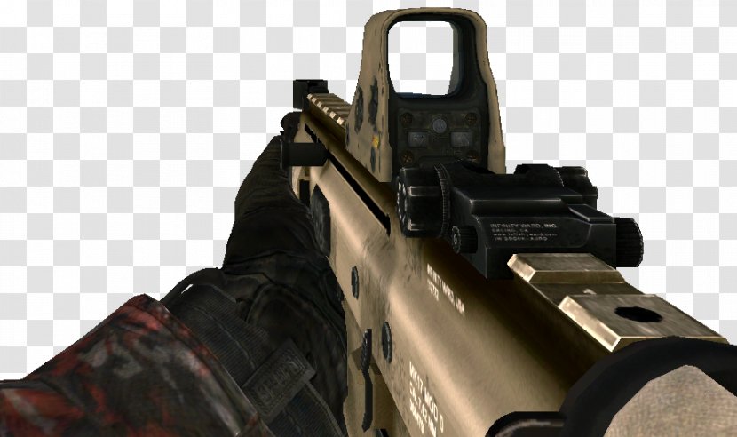 Call Of Duty: Modern Warfare 3 2 Duty 4: Black Ops II FN SCAR - Heart - Sights Transparent PNG