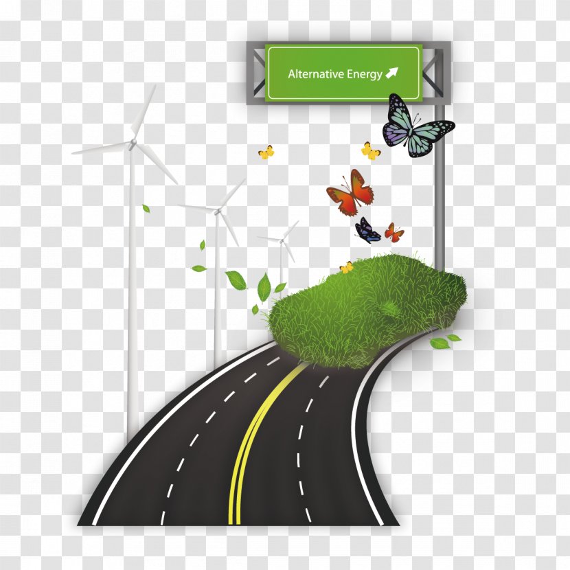 Road Traffic Sign - Tree - Vector And Signs Transparent PNG