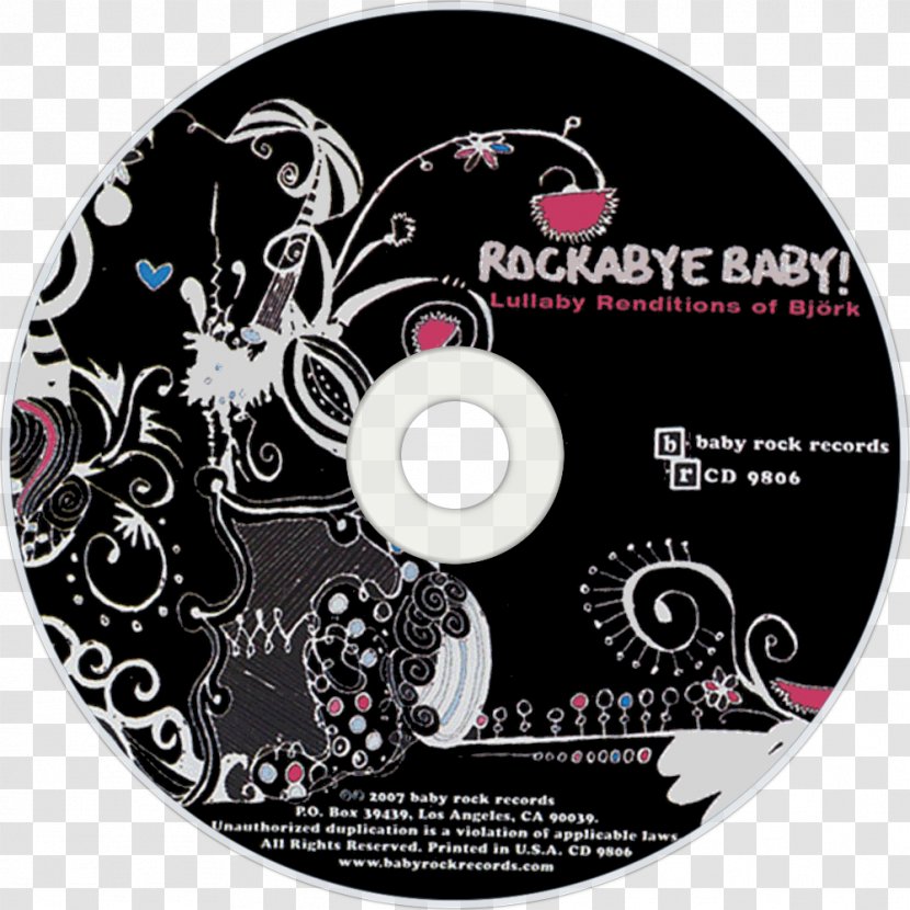 Compact Disc Rockabye Baby! Rock-a-bye Baby Nirvana - Tv Transparent PNG