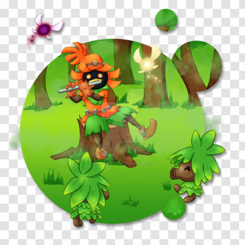 Cryptid Fan Art Cartoon Leaf - Plant - Hon Transparent PNG