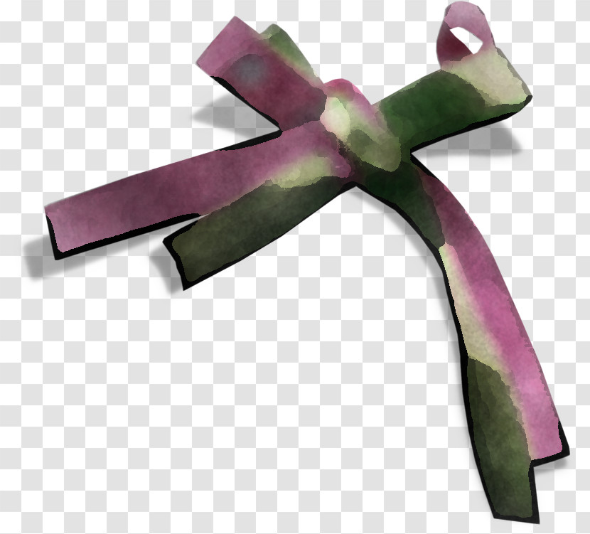 Ribbon Purple Transparent PNG