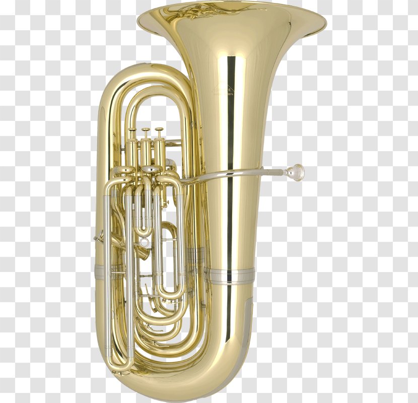 Tuba Brass Instruments Musical Saxhorn Euphonium - Silhouette Transparent PNG
