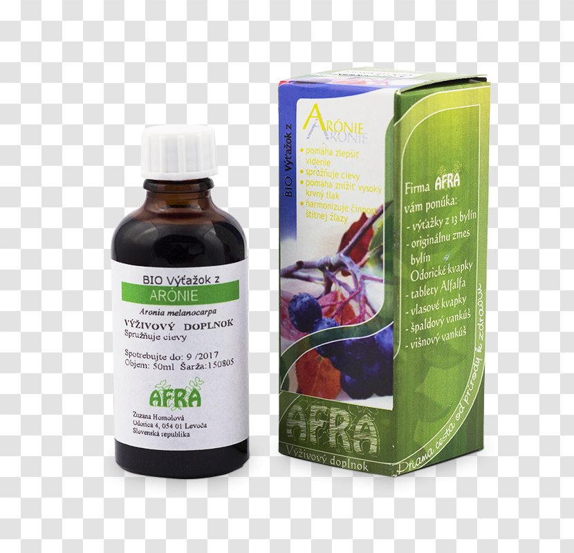 Tincture Milliliter Volume Author Phytotherapy - 2016 - Aronia Transparent PNG