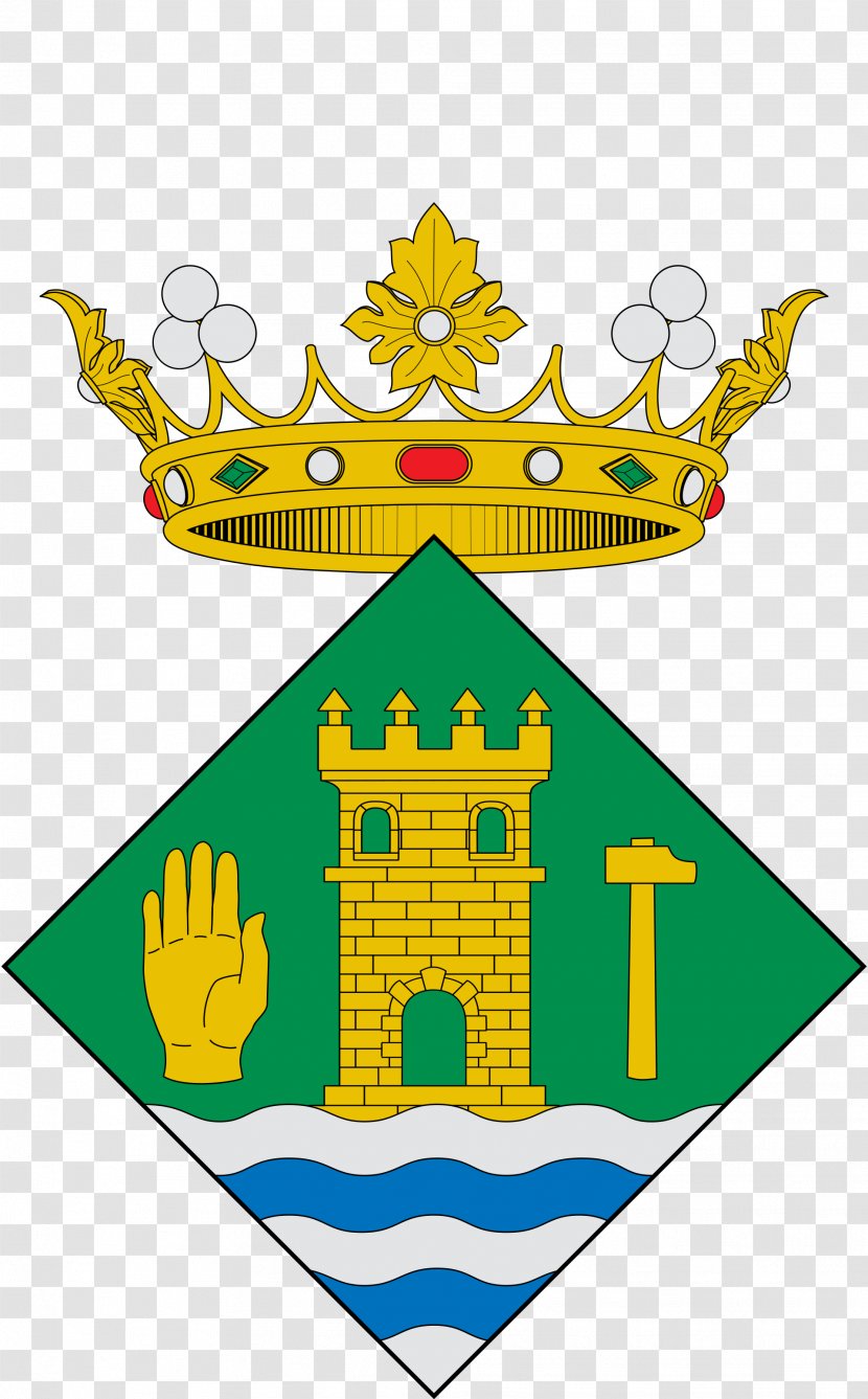 Martorell Coat Of Arms Blazon Escutcheon Vert - Gules - La Gomera Transparent PNG