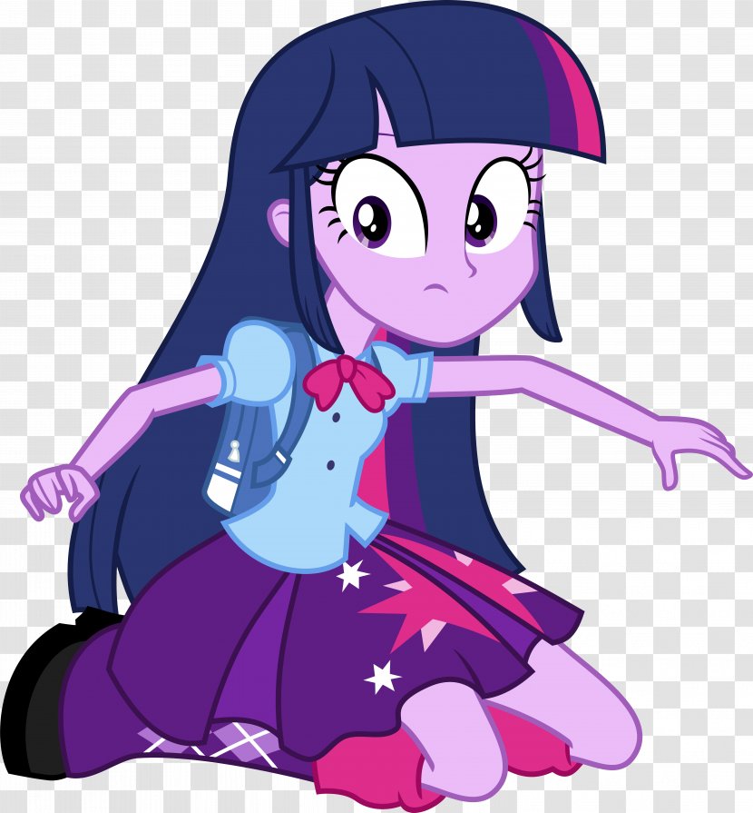 Twilight Sparkle Pinkie Pie My Little Pony: Equestria Girls - Cartoon Transparent PNG