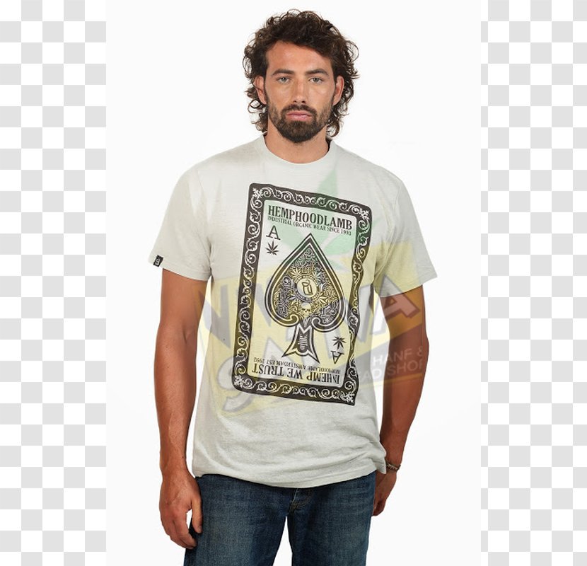 Long-sleeved T-shirt Beard Beige - Neck Transparent PNG