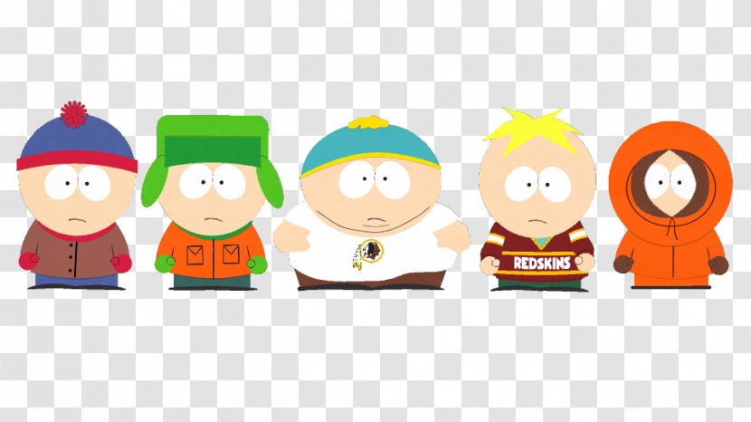 Kenny McCormick Stan Marsh Eric Cartman Kyle Broflovski Blu-ray Disc - South Park Season 18 - Washington Redskins Transparent PNG