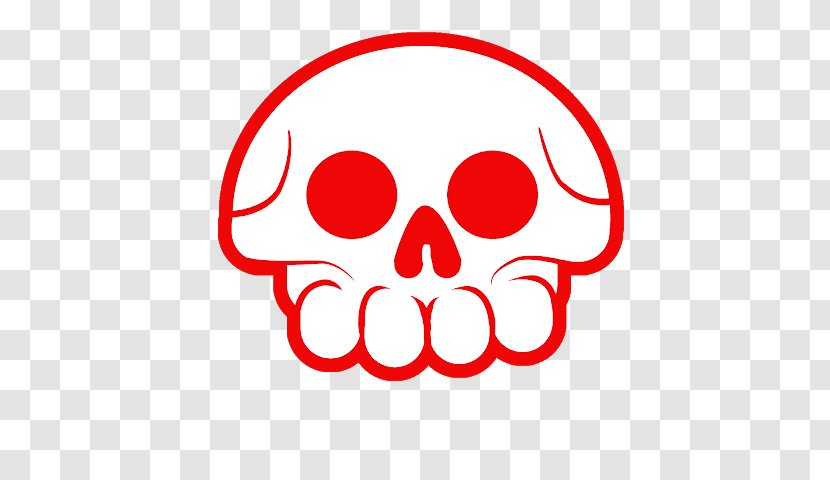 Red Skull Logo Transparent PNG