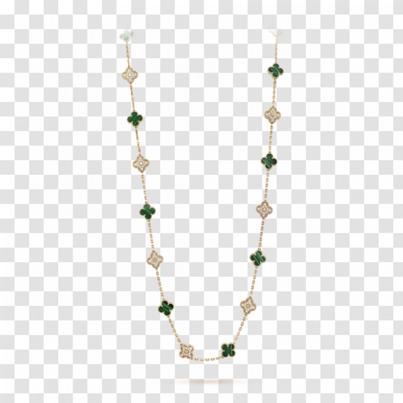 Necklace Jewellery Van Cleef & Arpels Chain Earring - Gold - NECKLACE Transparent PNG