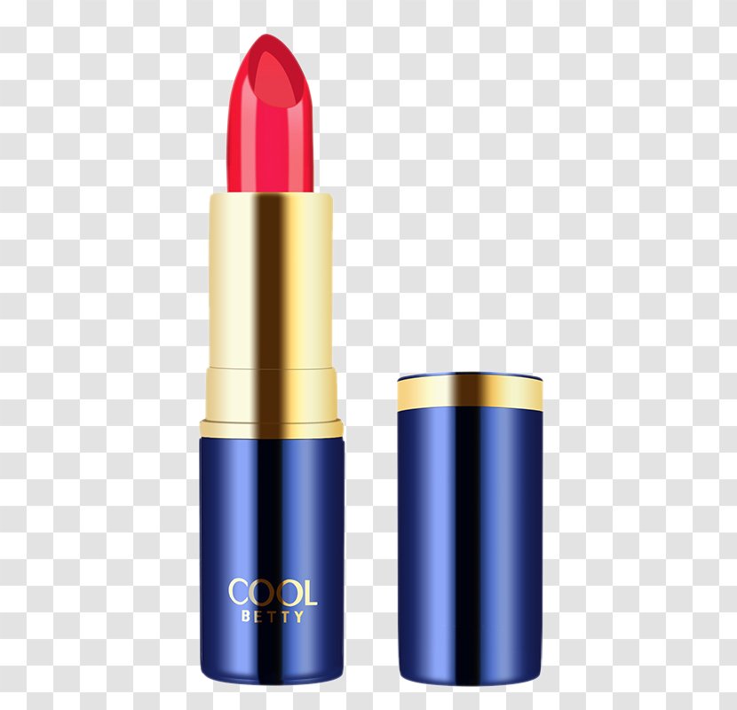 Lipstick Sunscreen Make-up Lip Gloss - Face - Blue Shell Red Transparent PNG