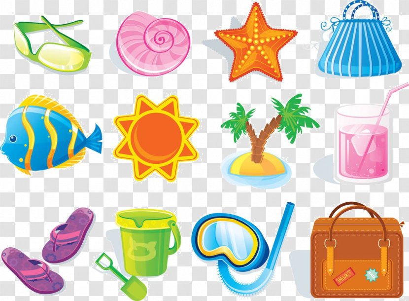Travel Vacation Icon - Toy - Cartoon Fish Glasses Transparent PNG