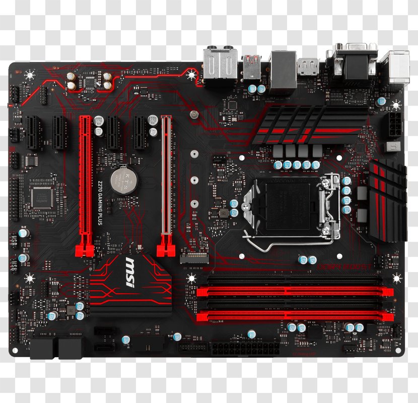 LGA 1151 MSI H270 GAMING PRO CARBON Motherboard MicroATX - Msi - Computer Transparent PNG