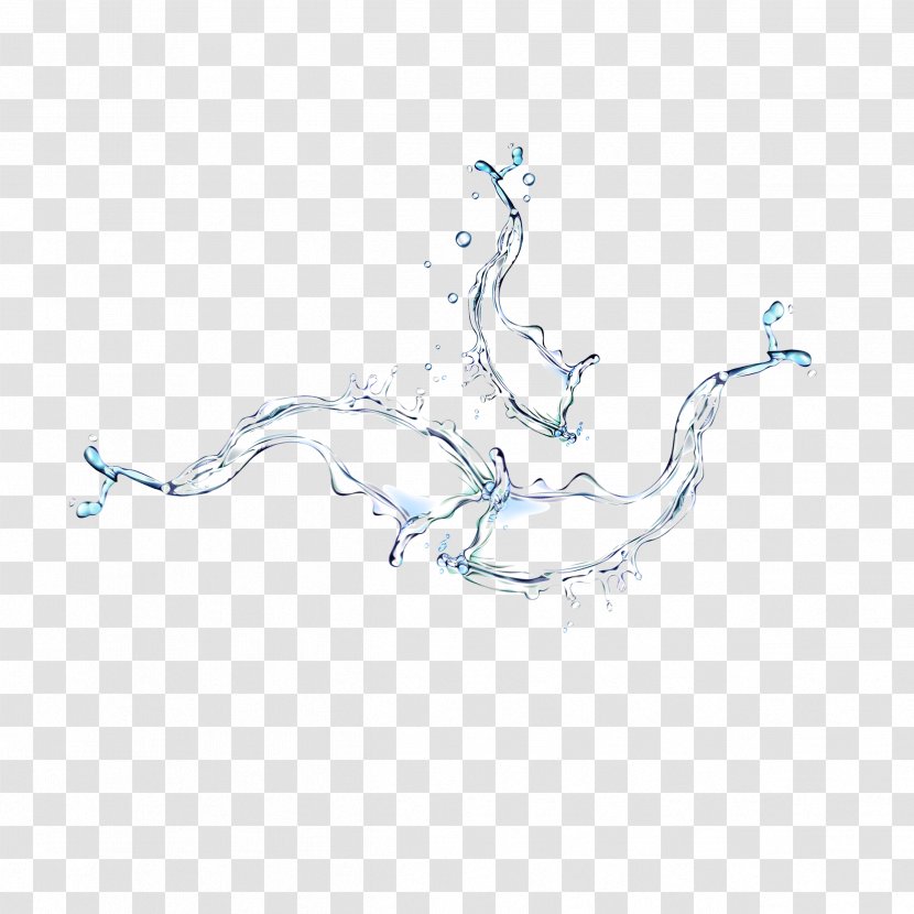 Download Water Icon - Spilled Splashes Transparent PNG