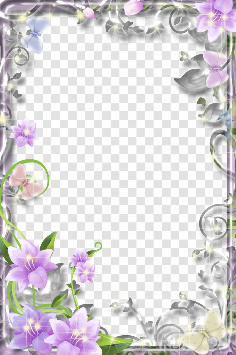 PhotoScape - Lavender - Mood Frame Pictures Transparent PNG