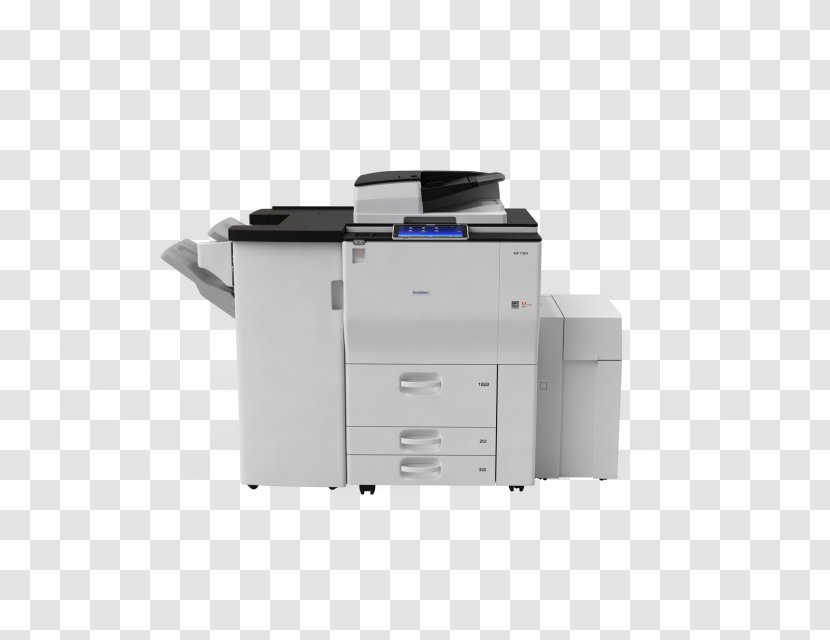 Laser Printing Multi-function Printer Photocopier Ricoh - Image Scanner - Gestetner Transparent PNG