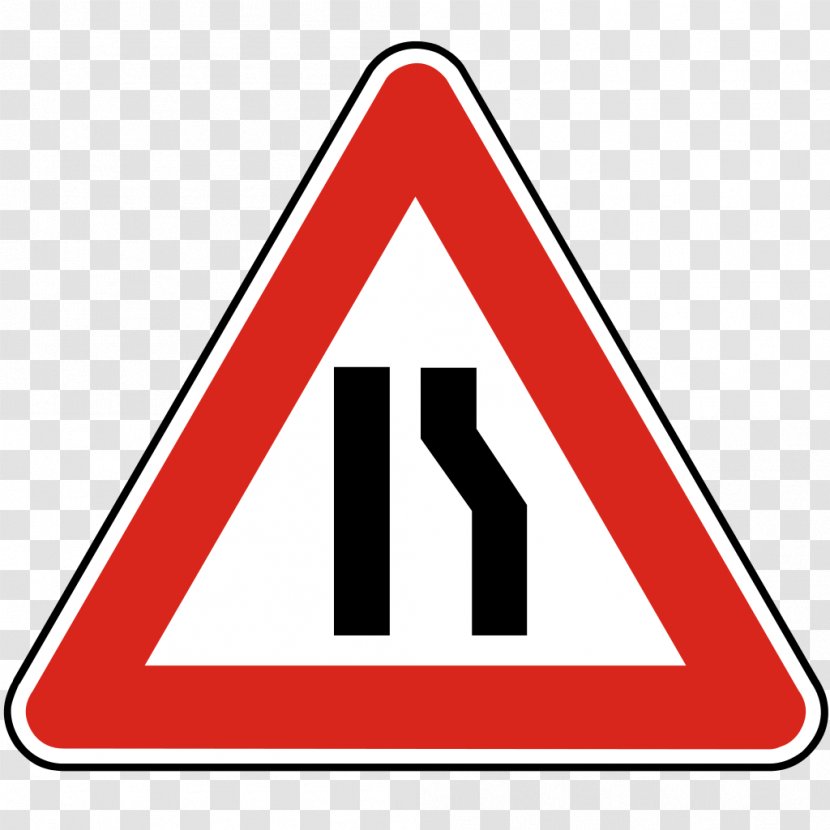 Road Signs In Singapore Traffic Sign Warning - Triangle Transparent PNG
