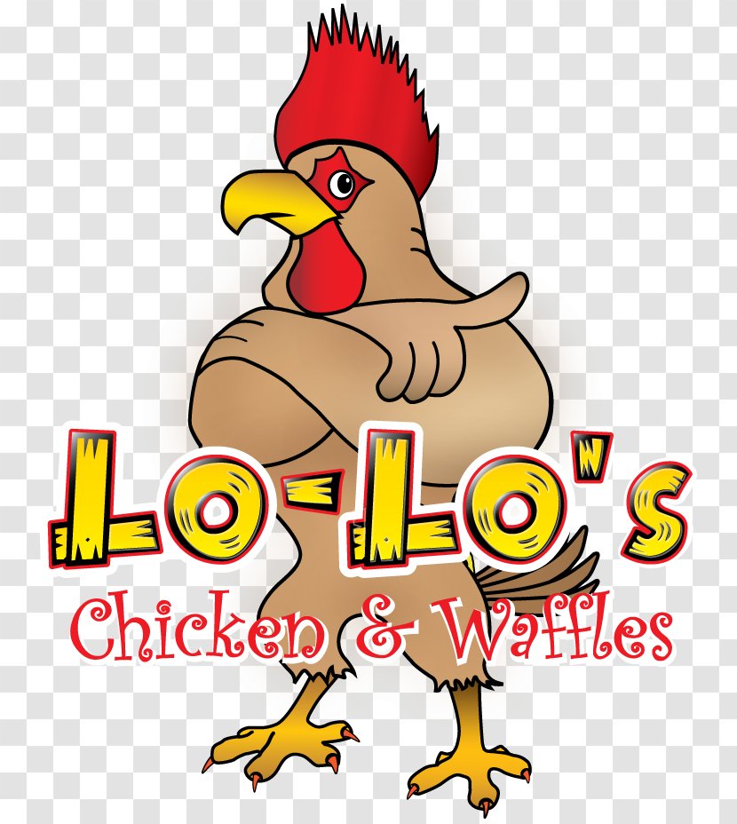 Chicken And Waffles Soul Food Rooster Lo-Lo's & - Bird - Lolo Transparent PNG