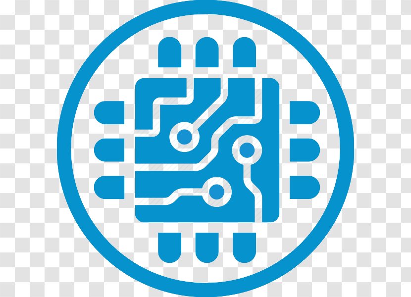 Integrated Circuits & Chips Electronic Circuit Clip Art - Central Processing Unit - Technology Transparent PNG