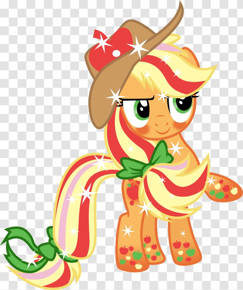 Applejack Rainbow Dash Pony Rarity Pinkie Pie - Vertebrate - My Little Transparent PNG