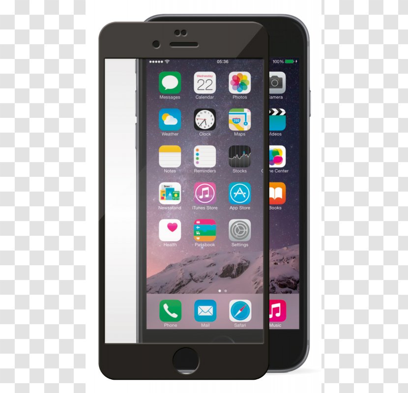 IPhone 7 Plus 5 6 4 6s - Smartphone - Tempered Transparent PNG