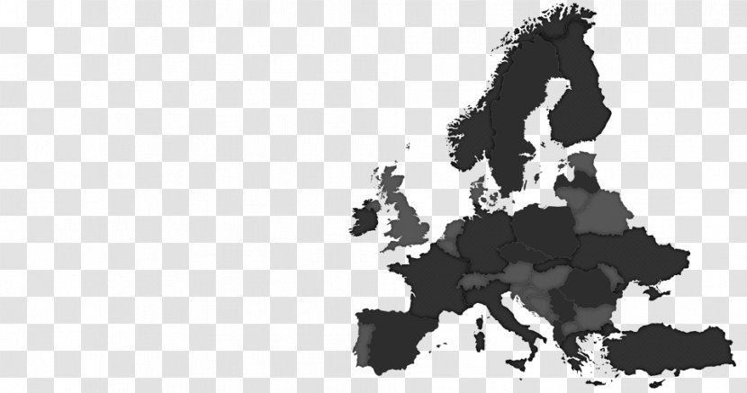 Early Modern Europe Vector Graphics Map - Silhouette - Creative Transparent PNG