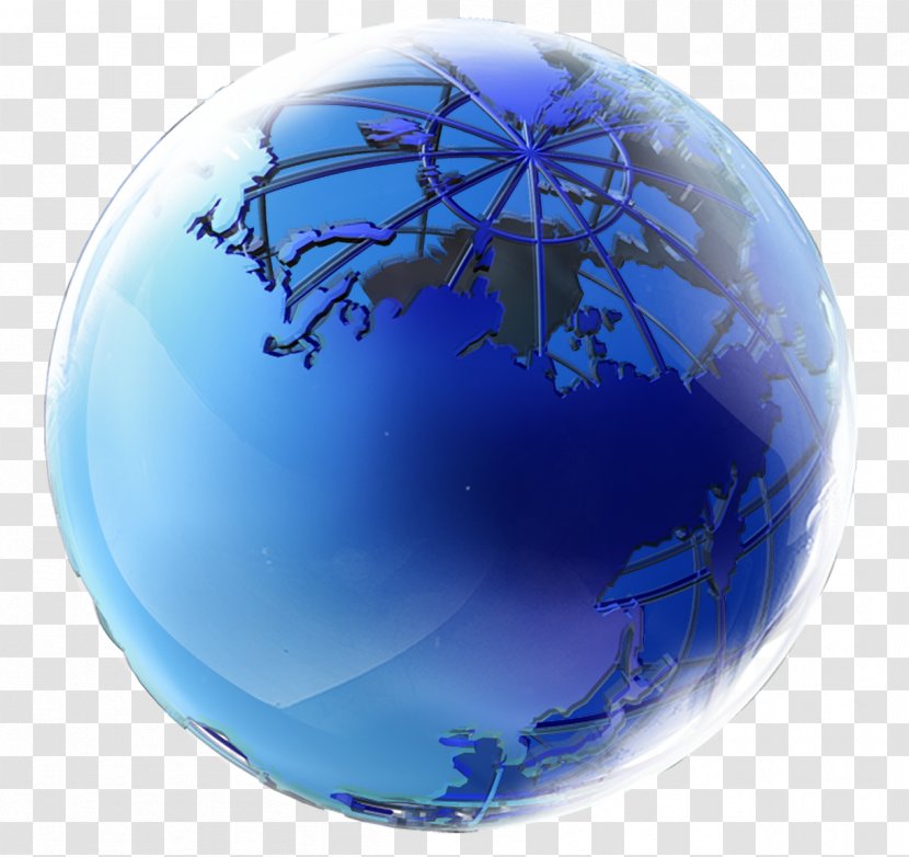 Earth Blue - Globe - Science And Technology Transparent PNG