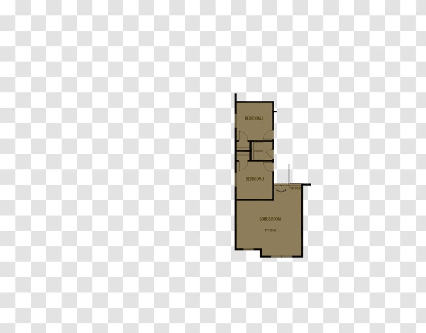 House Bonus Room Floor Plan Stairs A Roommate On The Upper Transparent Png