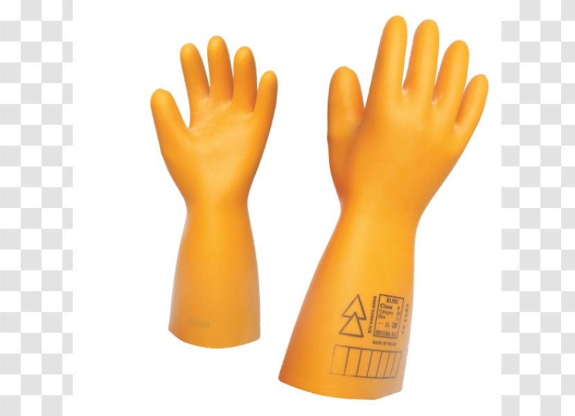 Glove Dielectric Clothing Rubber Finger - Latex Transparent PNG