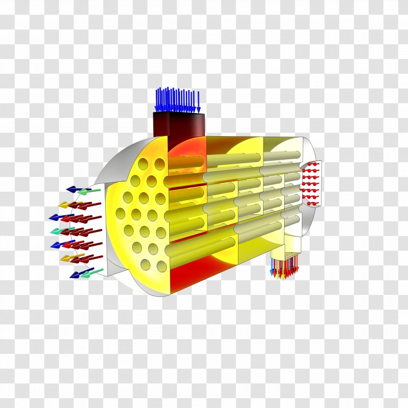 Plate Heat Exchanger COMSOL Multiphysics Shell And Tube Transparent PNG